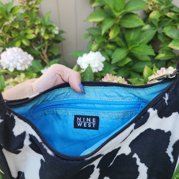 Fuzzy 90s Y2K Cowprint Purse - Picture 2 of 2